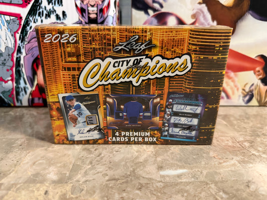 2026 Leaf City of Champions Hobby Box