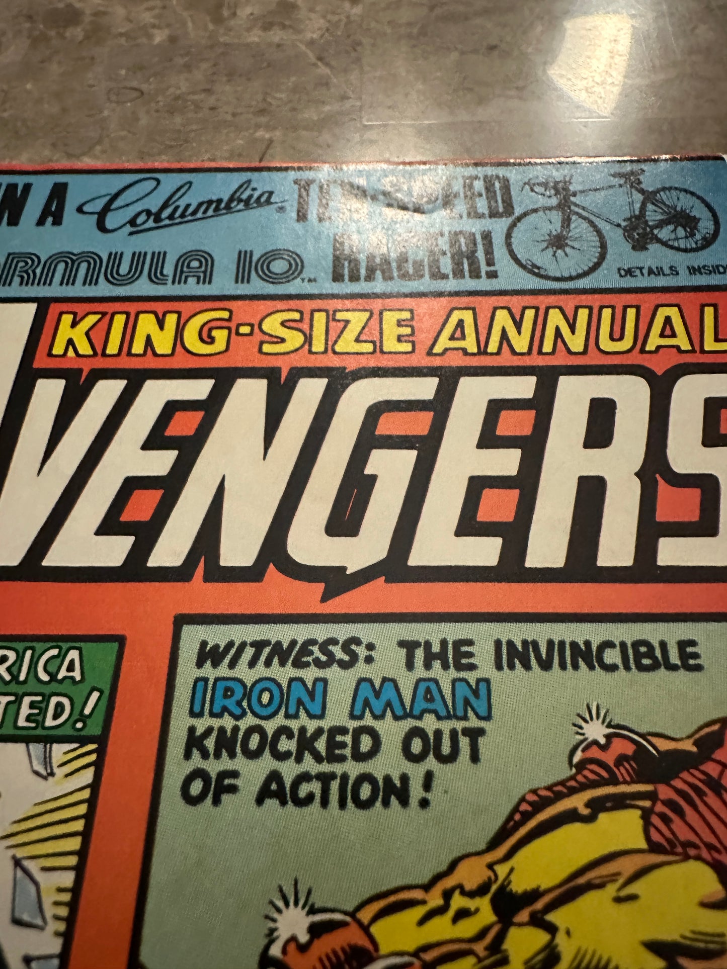 Avengers Annual #10 Newsstand VF- 7.5 (Marvel Comics 1981) - Unpressed