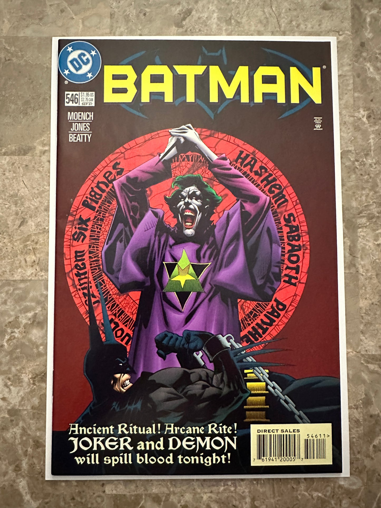 Batman #546 VF- 7.5 (DC Comics 1997)