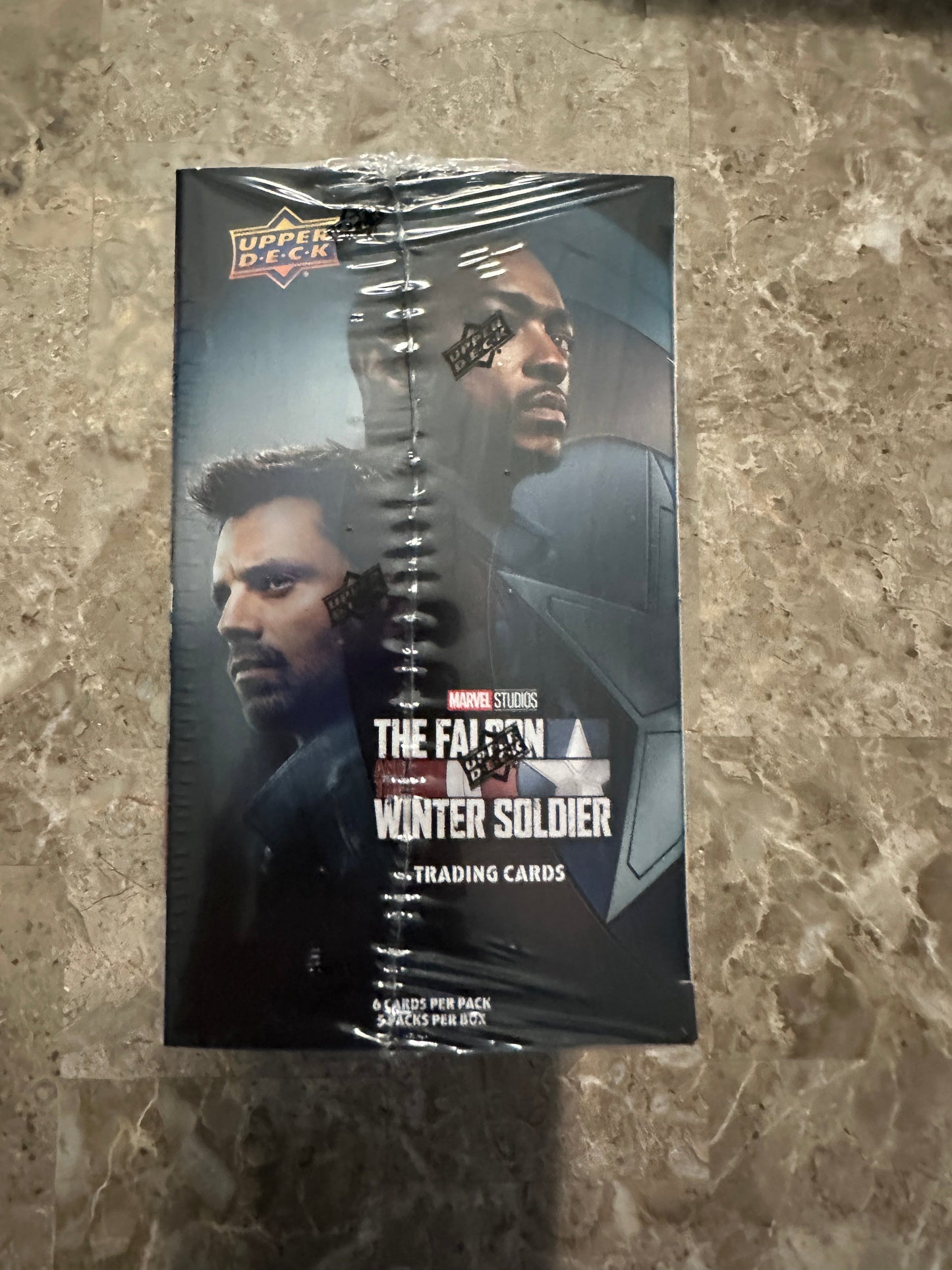 Marvel's Falcon and Winter Soldier Blaster Box Factory Sealed (Upper Deck)