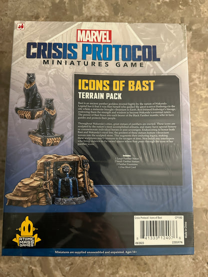 Marvel Crisis Protocol: Icons of Bast Terrain Pack