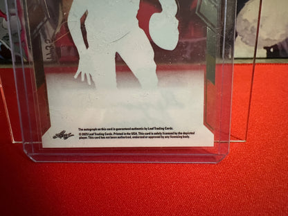 2025 Leaf Trinity Dereon Coleman Blue Clear Auto Autograph # 1/35 - True