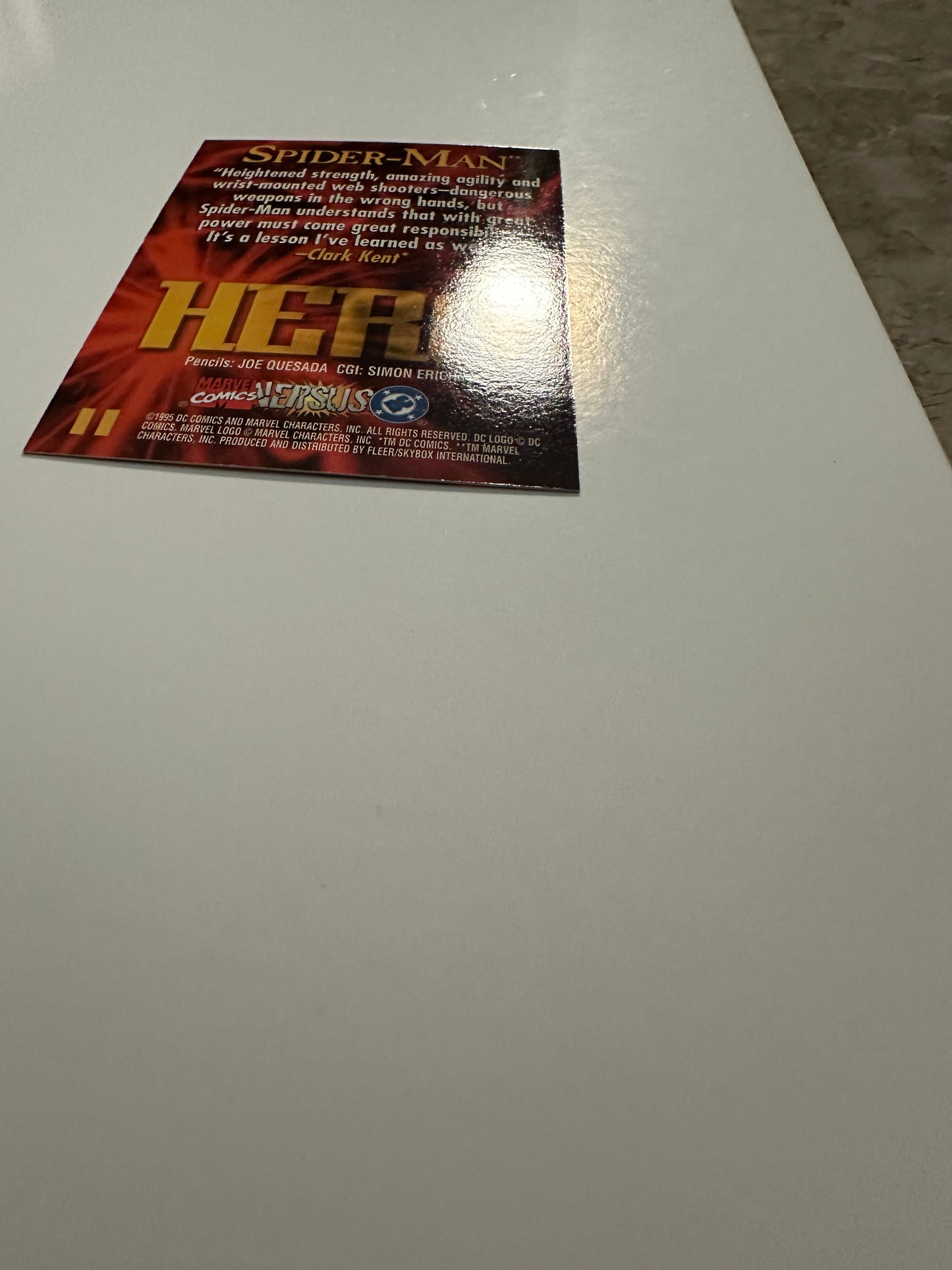 Spider-Man #11 (1995 Fleer DC vs. Marvel) - High grade