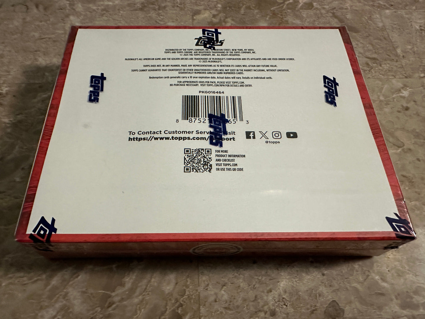 2025 Topps Chrome McDonald’s All-American Basketball Hobby Pack (1 Pack - 15 cards)