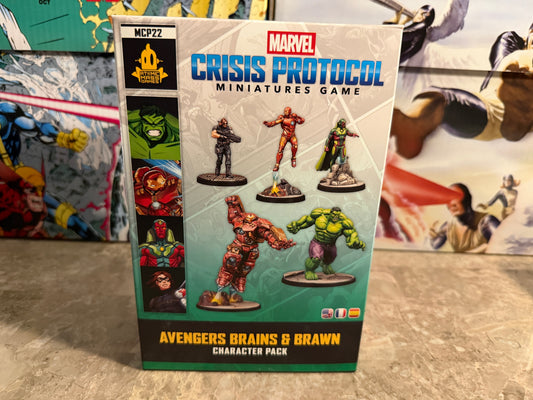 Marvel: Crisis Protocol Avengers Brains & Brawn Character Pack