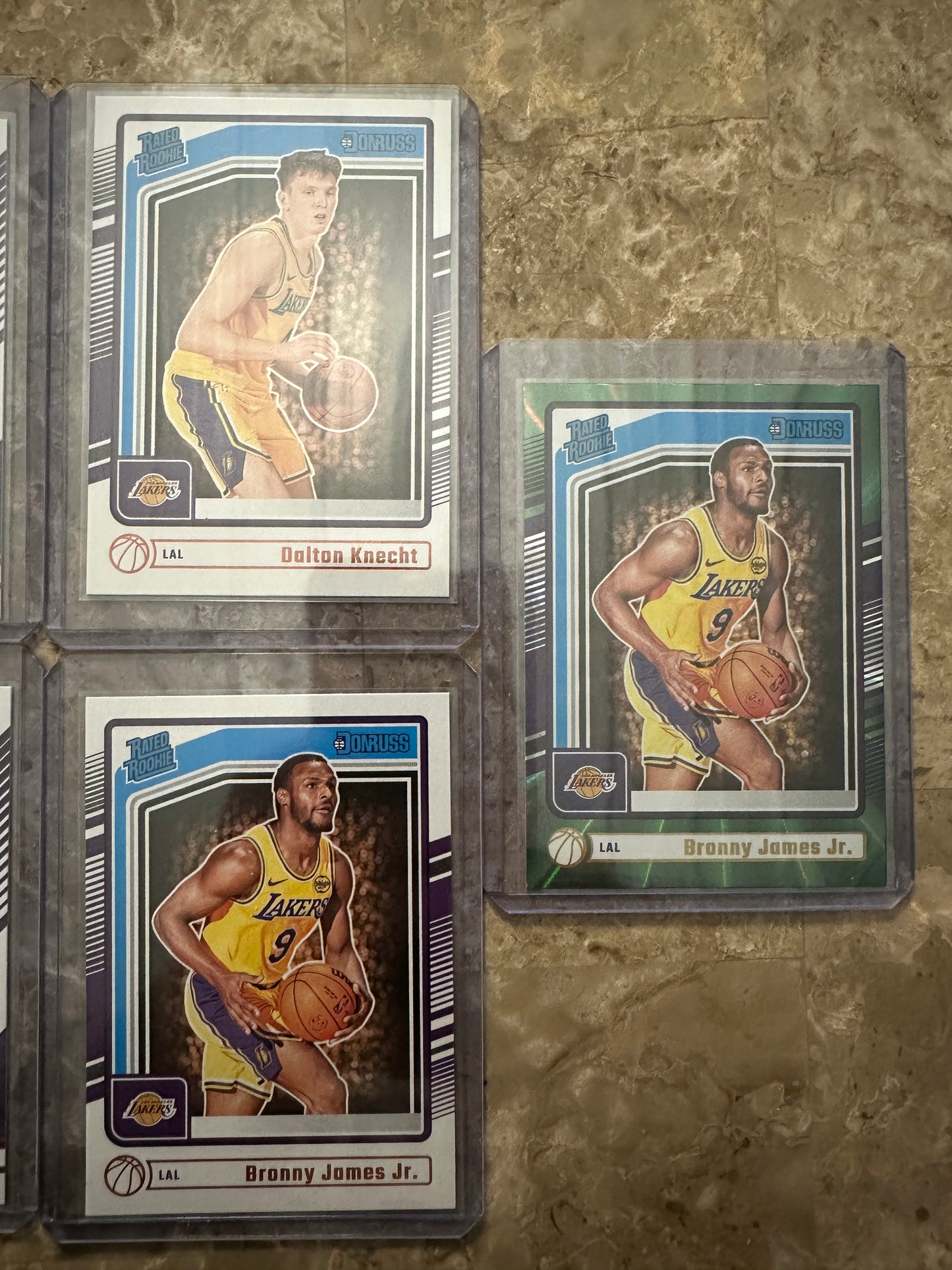 2024 Panini Donruss Basketball LA Lakers Team Set (11 cards)