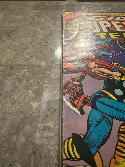 Marvel Treasury Edition #9 FN- 5.5 (1976 Marvel) - Nice copy