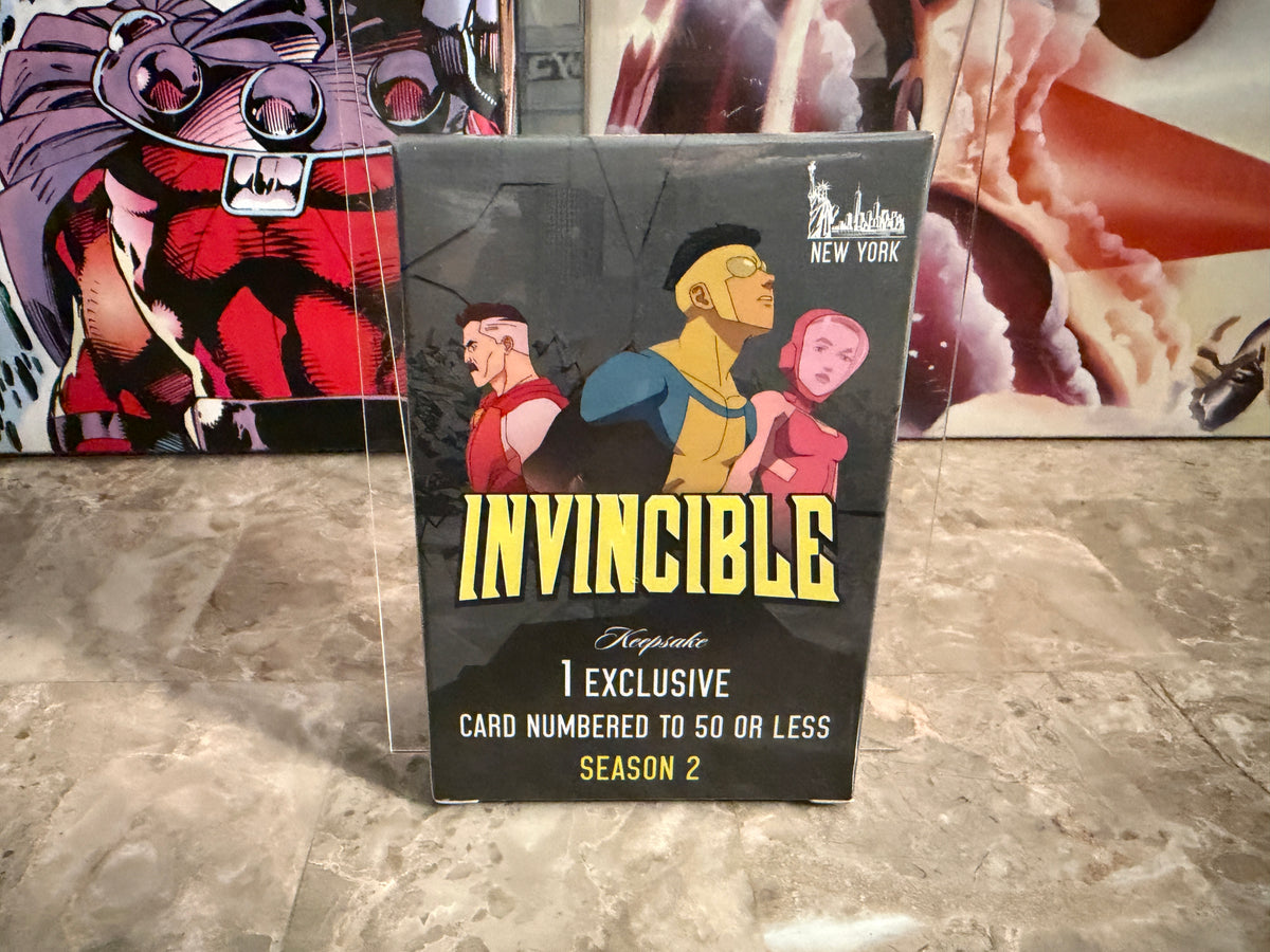 Keepsake Invincible Season 2 NYCC Exclusive Trading Card Box (Black Edition) /50 or less