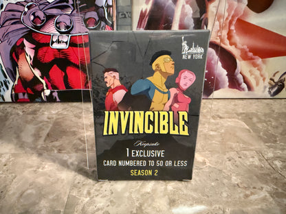 Keepsake Invincible Season 2 NYCC Exclusive Trading Card Box (Black Edition) /50 or less