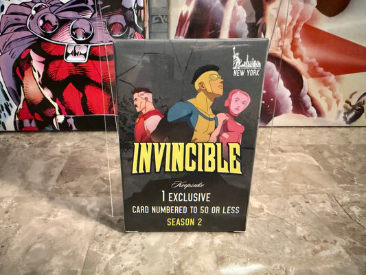 Keepsake Invincible Season 2 NYCC Exclusive Trading Card Box (Black) /50 or less