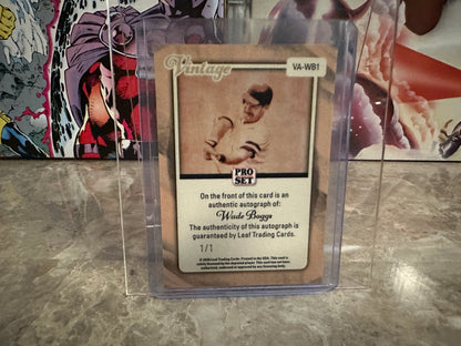 (2026/05/22) Wade Boggs 1/1 Gold Lazer Auto 2026 Pro Set Metal Baseball