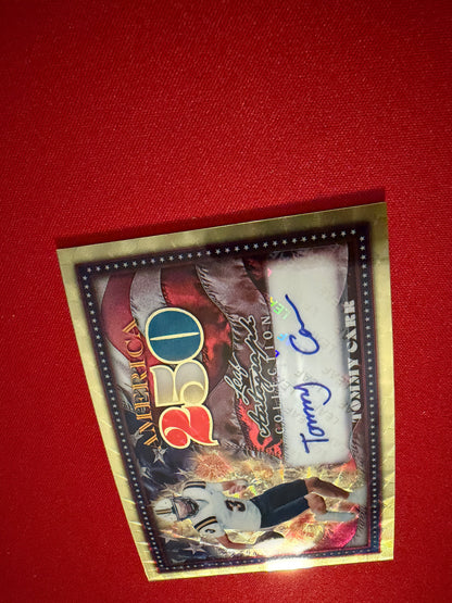 Tommy Carr 2026 Leaf Autograph Collection Football America 250 Super Gold 1/1