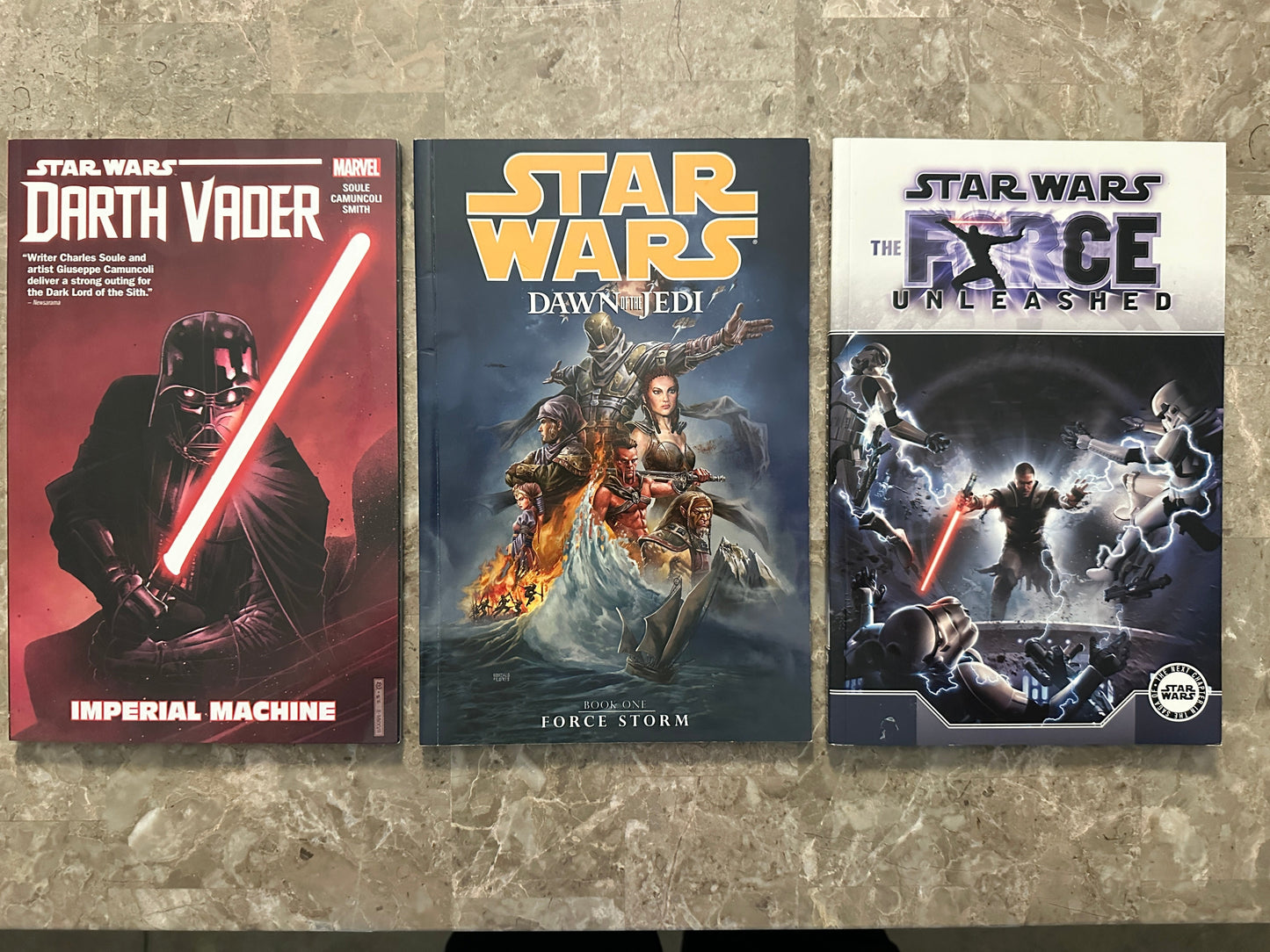 Star Wars: Dawn of the Jedi TPB + Extras (Force Unleashed/Vader)