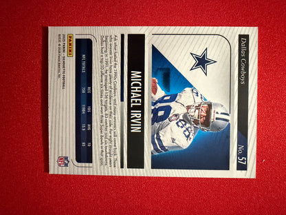 Michael Irvin 2025 Panini Silhouette Football Base Blue /99 #57