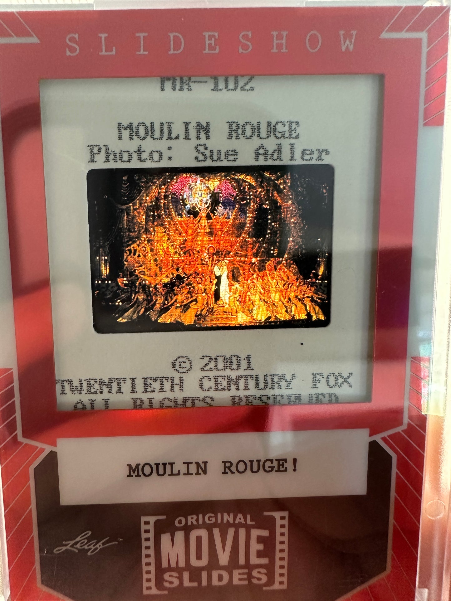 2026 Leaf Slideshow MOULIN ROUGE Nicole Kidman Ewan McGregor Production Slide