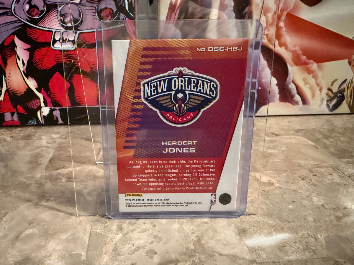 Herbert Jones 2022-23 Panini Recon Destined For Greatness Auto /149
