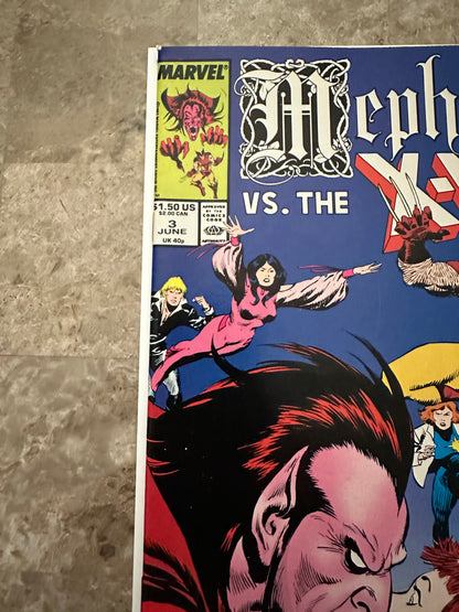 Mephisto vs. (The X-Men) #3 VF/NM 9.0 (Marvel Comics 1987)
