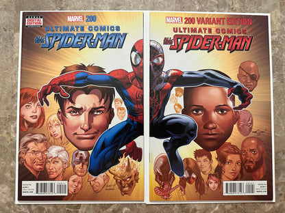 Ultimate Comics Spider-Man #200 Connecting A & B High Grade (2014)