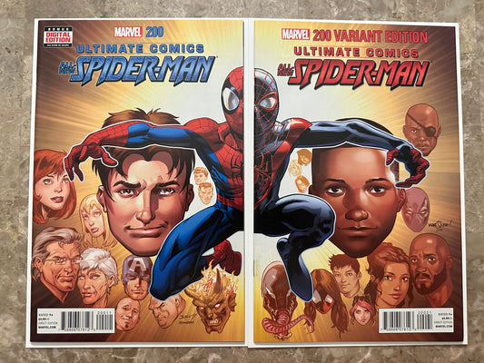 Ultimate Comics Spider-Man #200 Connecting A & B High Grade (2014)