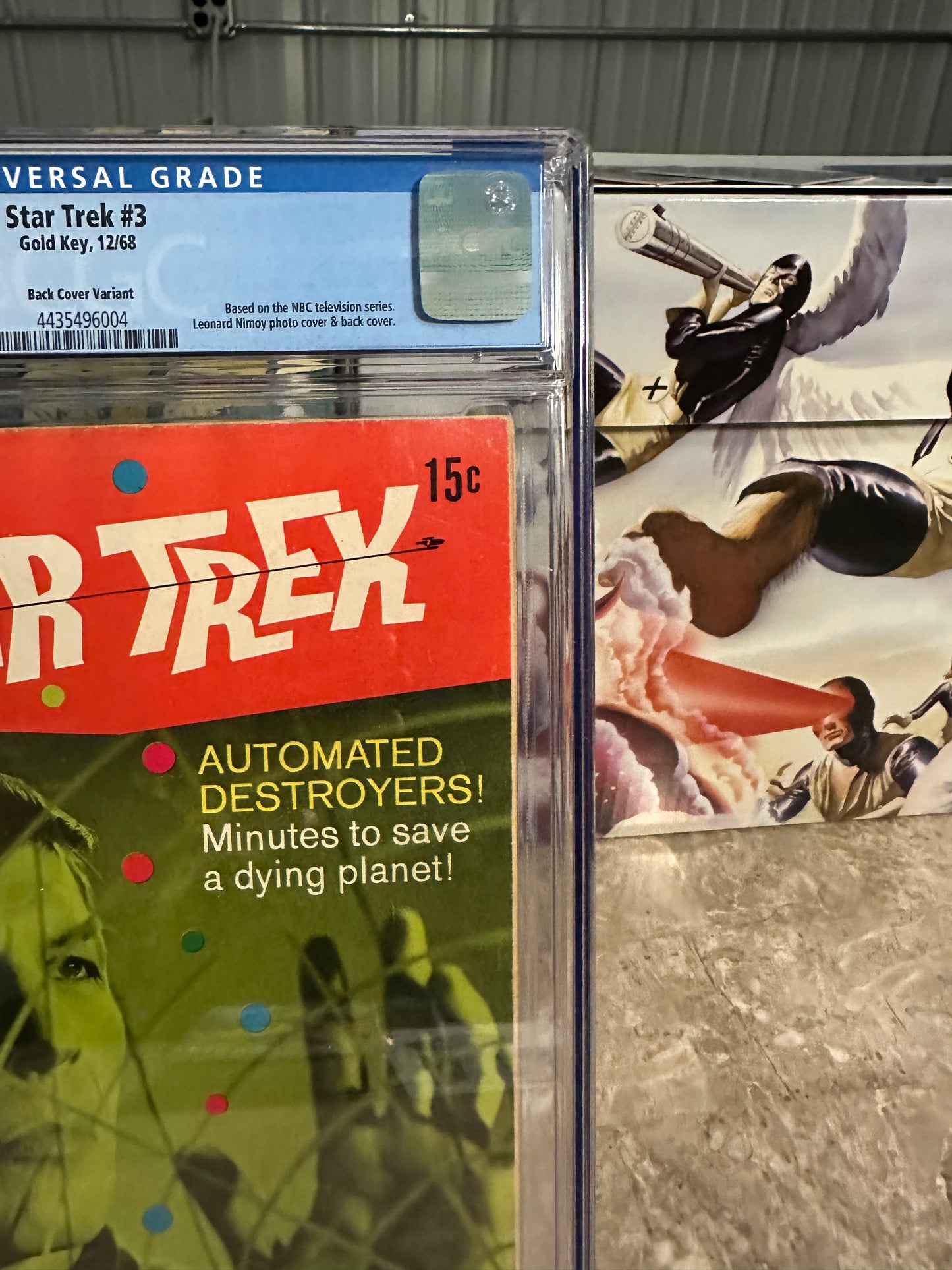 Star Trek #3 Back Cover Variant CGC 6.5 (1968 Gold Key)