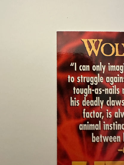 Wolverine #14 (1995 Fleer DC vs. Marvel) - High grade