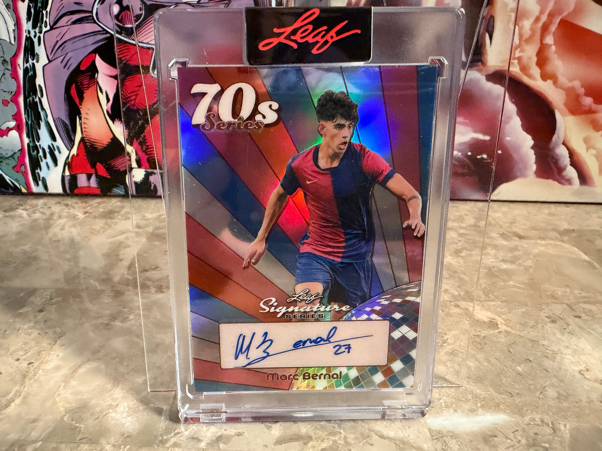 Marc Bernal 2026 Leaf Signature Series 70s Series Auto 1/1
