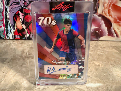 Marc Bernal 2026 Leaf Signature Series 70s Series Auto 1/1