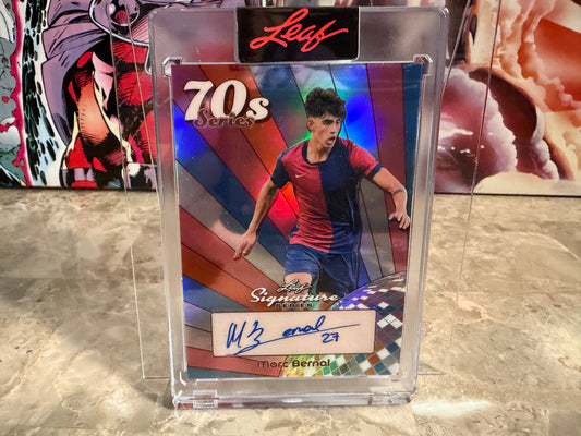 Marc Bernal 2026 Leaf Signature Series 70s Series Auto 1/1