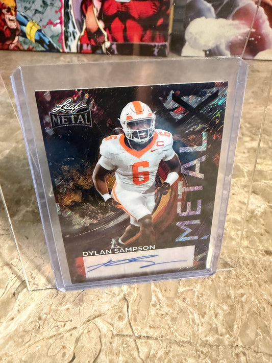 2026 Leaf Metal Dylan Sampson Auto Metal X Black Shimmer 1/1