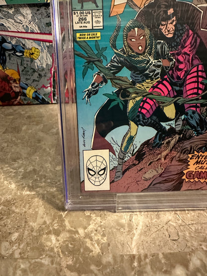 Uncanny X-Men #266 CGC 9.2 (Marvel 1990) - New Case
