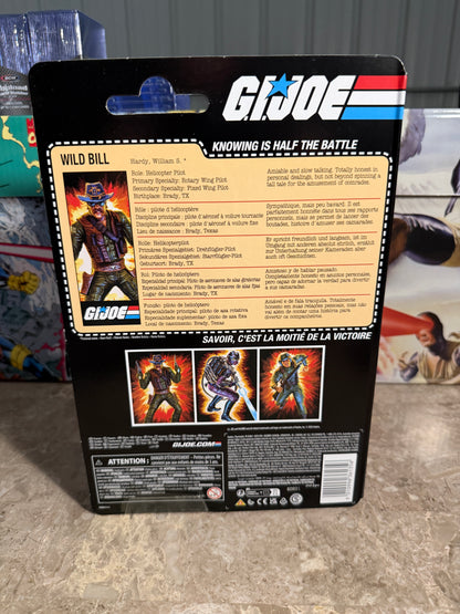🤠 G.I. Joe Classified Series – William "Wild Bill" Hardy Retro Cardback Action Figure