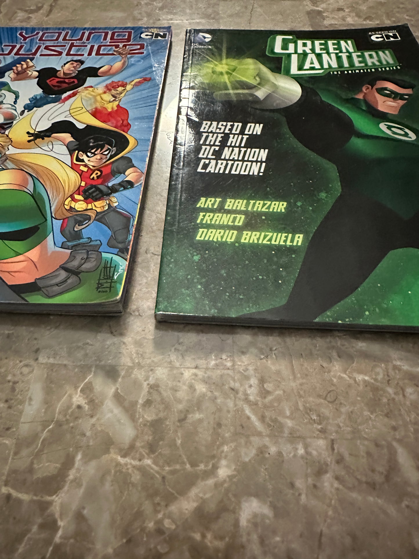 Cartoon Network Young Justice/Green Lantern Animated TPBs (DC 2019)