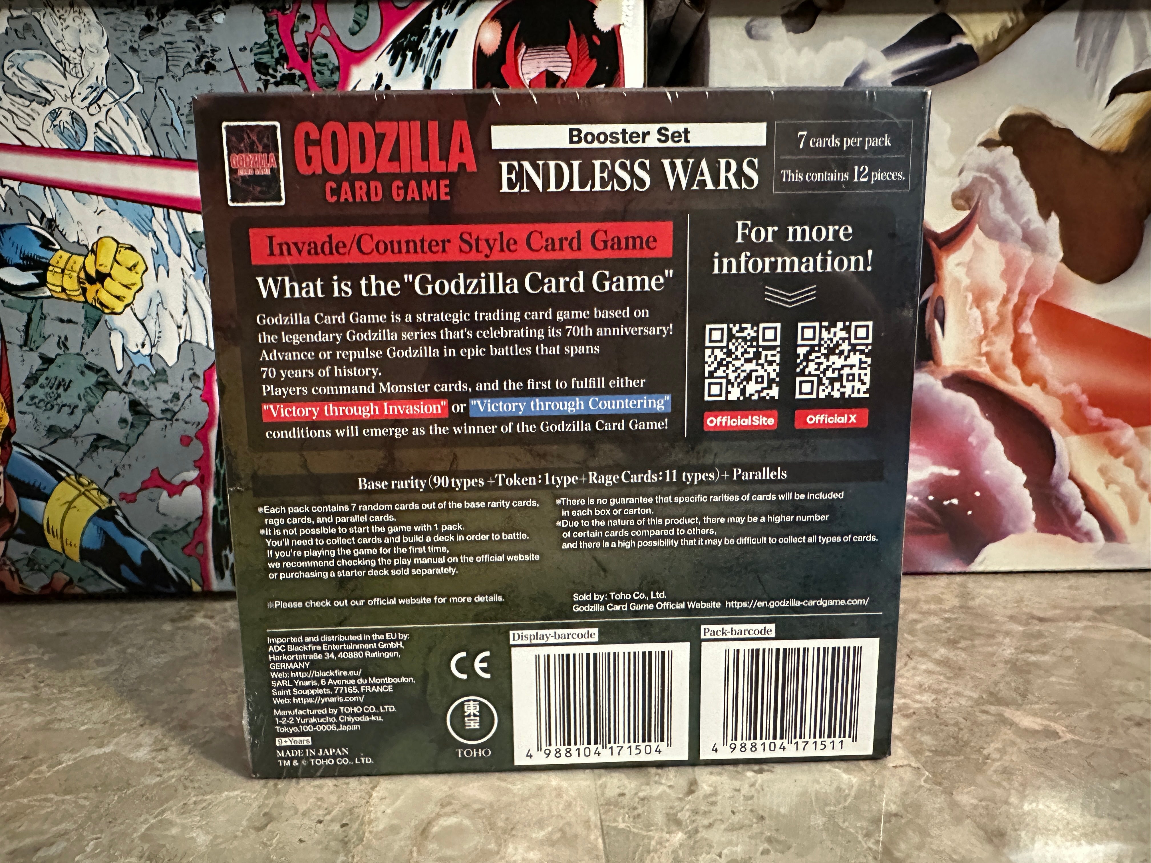 🦖 Godzilla Card Game: Endless Wars Booster Box (First Edition