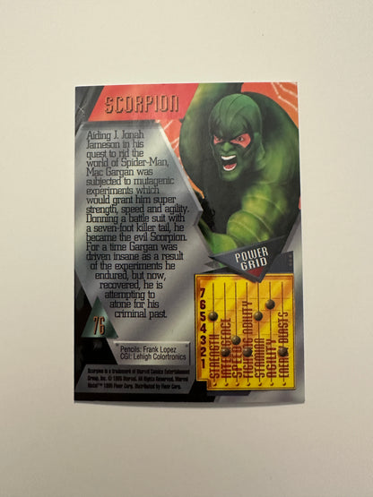 Scorpion #76 (1995 Marvel Metal) - High grade