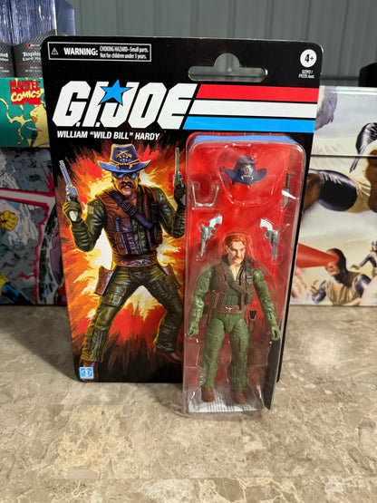 🤠 G.I. Joe Classified Series – William "Wild Bill" Hardy Retro Cardback Action Figure