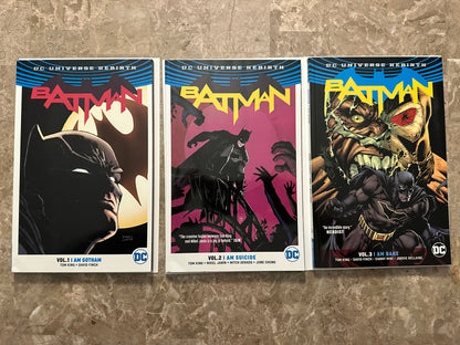 Batman Vol 1,2&3 TPB DC Universe Rebirth (2016 DC)