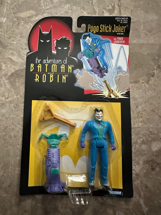 The Adventures of Batman & Robin Pogo Stick Joker (Kenner) - New Sealed