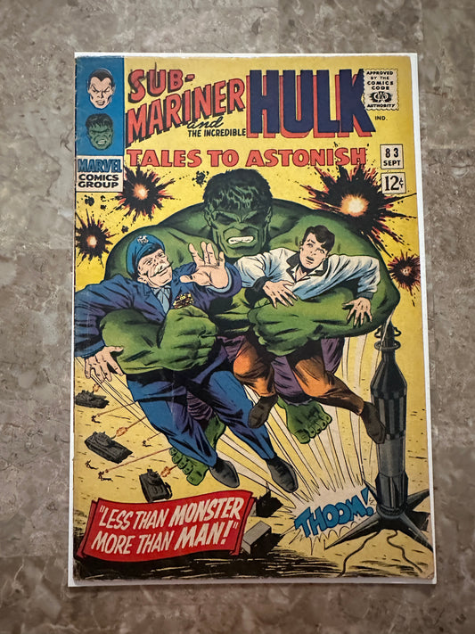 Tales to Astonish #83 VG- 3.5 (1966 Marvel)