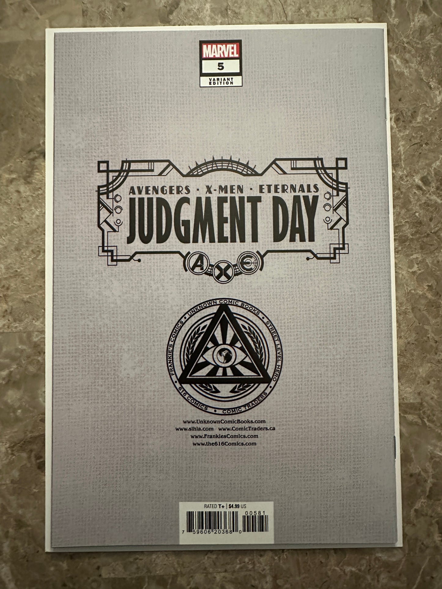 Avengers X-Men Eternals Judgment Day #5 NM+ 9.6 (Marvel 2022) - Nakayama Cover