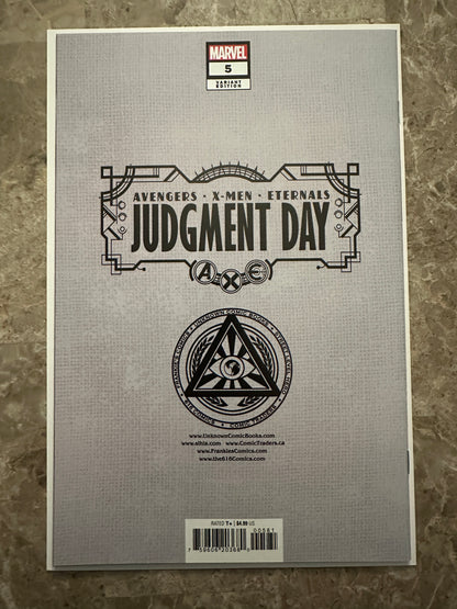 Avengers X-Men Eternals Judgment Day #5 NM+ 9.6 (Marvel 2022) - Nakayama Cover