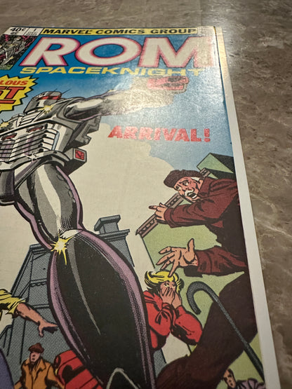 Rom #1 Newsstand VF- 7.5 (1979 Marvel)