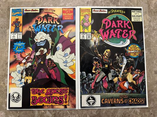 Pirates of Dark Water #1,3 High Grade (1991 Marvel Comics)