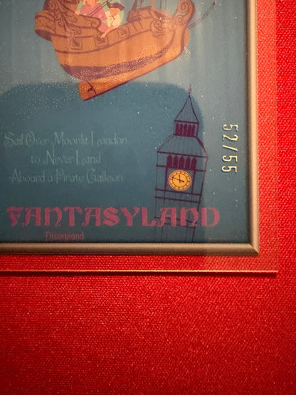 2025 Topps Disneyland Peter Pan’s Flight Acetate Clear /55 PP-5