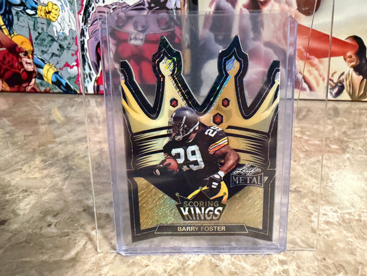 2026 Leaf Metal Barry Foster Scoring Kings Black Shimmer 1/1 Color Match
