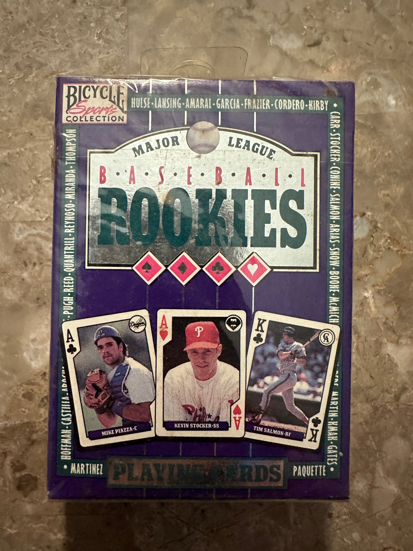 1993 Baseball Rookies Playing Cards (Bicycle) - Factory Sealed