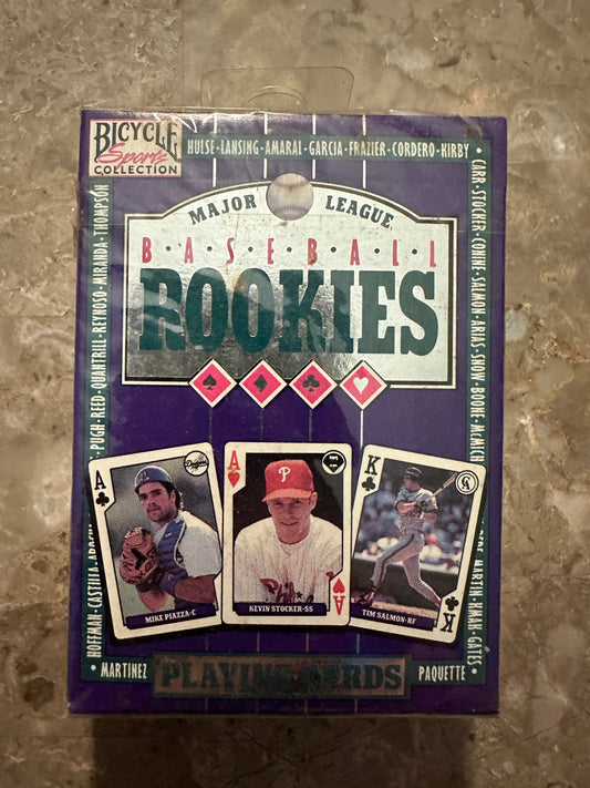 1993 Baseball Rookies Playing Cards (Bicycle) - Factory Sealed