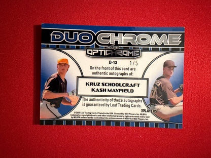 Schoolcraft Kash Mayfield 2025 Leaf Optichrome Duochrome Auto 1/5 Bookend