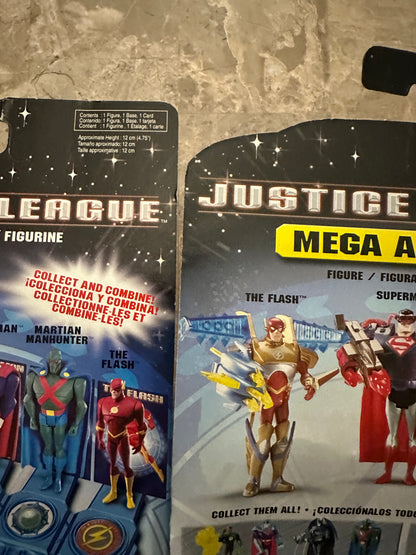 Justice League Animated Flash & Flash Mega Armor (Mattel) - New Sealed