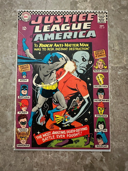 Justice League of America #47 VG/FN 5.0 (1966 DC Comics)