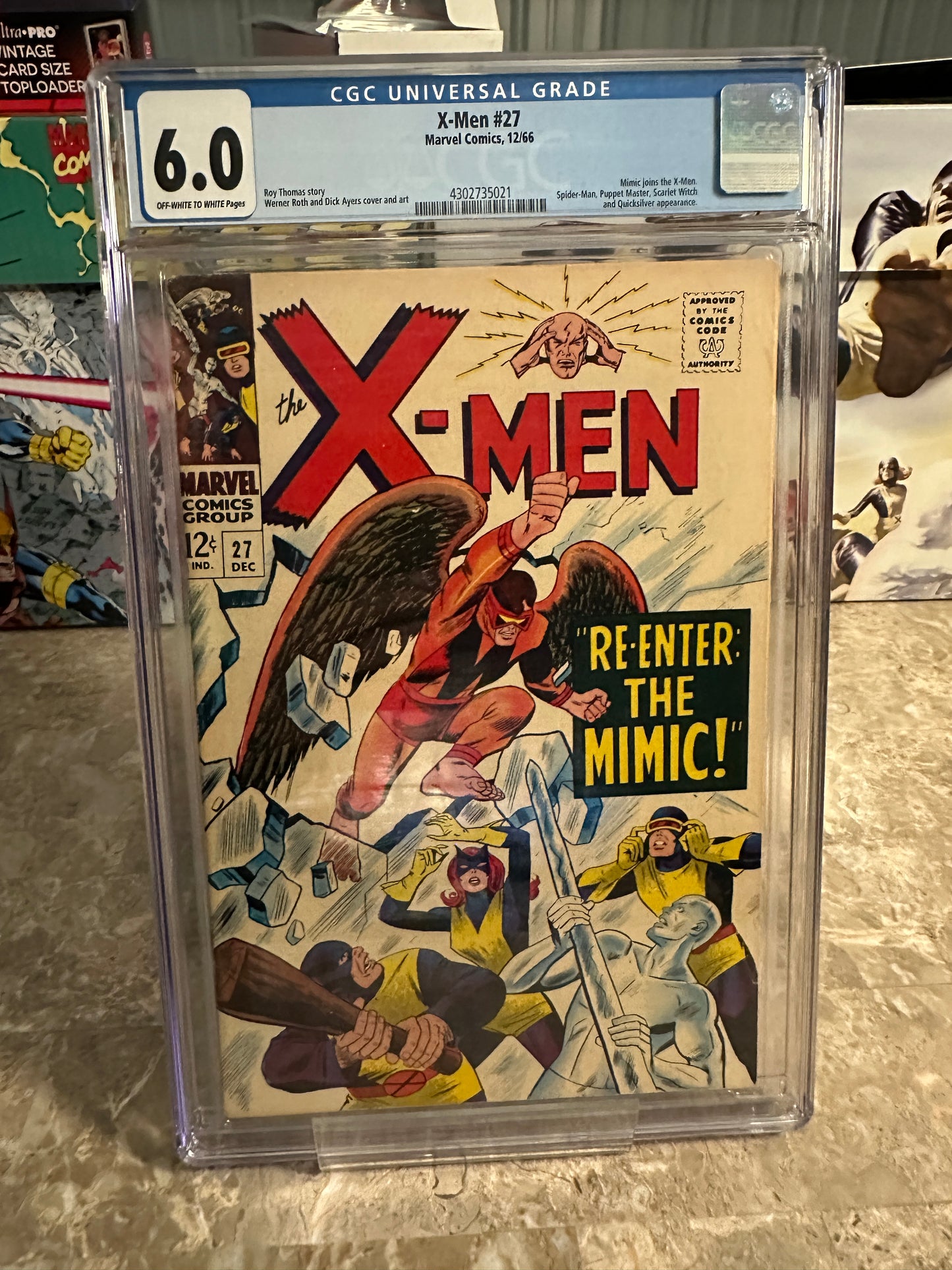 X-Men #27 CGC 6.0 (Marvel 1966)